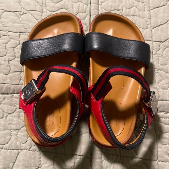 Gucci girls sandals
